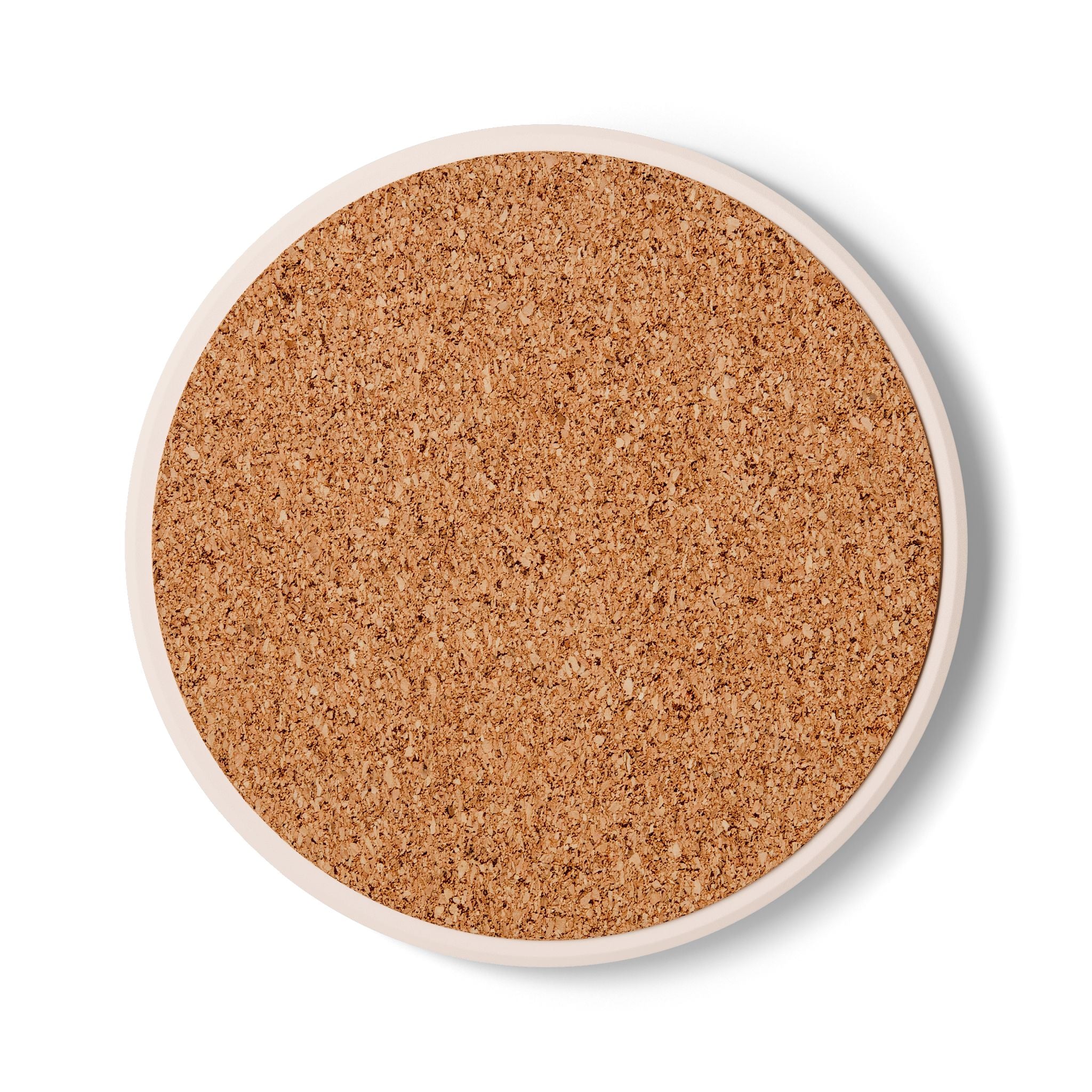 Ceramic Coaster — 'Inhale. Exhale. Give Yourself Grace' Sun Goddess Inspirational Drink Coaster