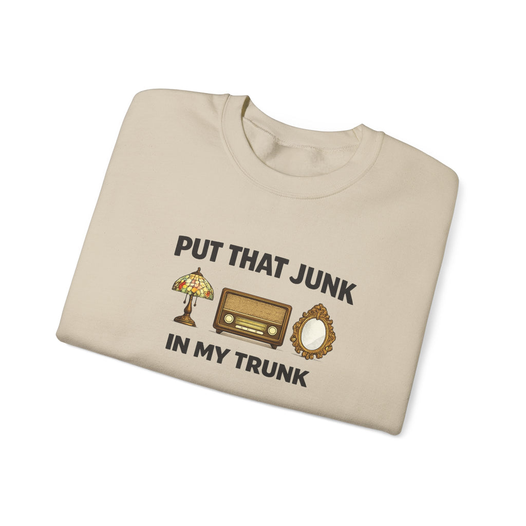 Put That Junk in My Trunk Vintage Thrift Crewneck Sweatshirt