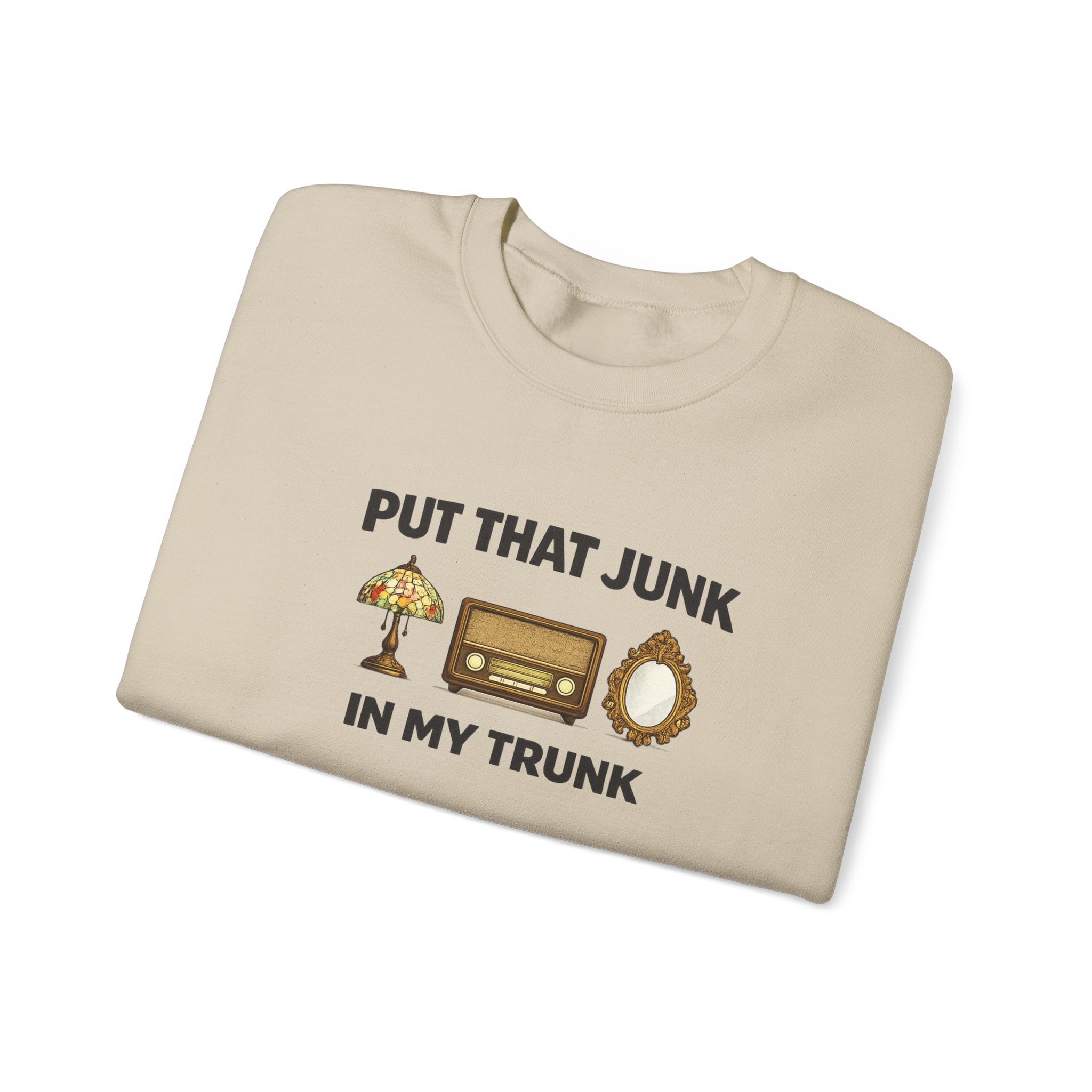 Put That Junk in My Trunk Vintage Thrift Crewneck Sweatshirt