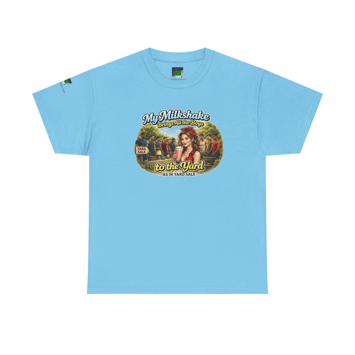 Vintage 'My Milkshake Brings All the Boys to the Yard' Graphic Tee