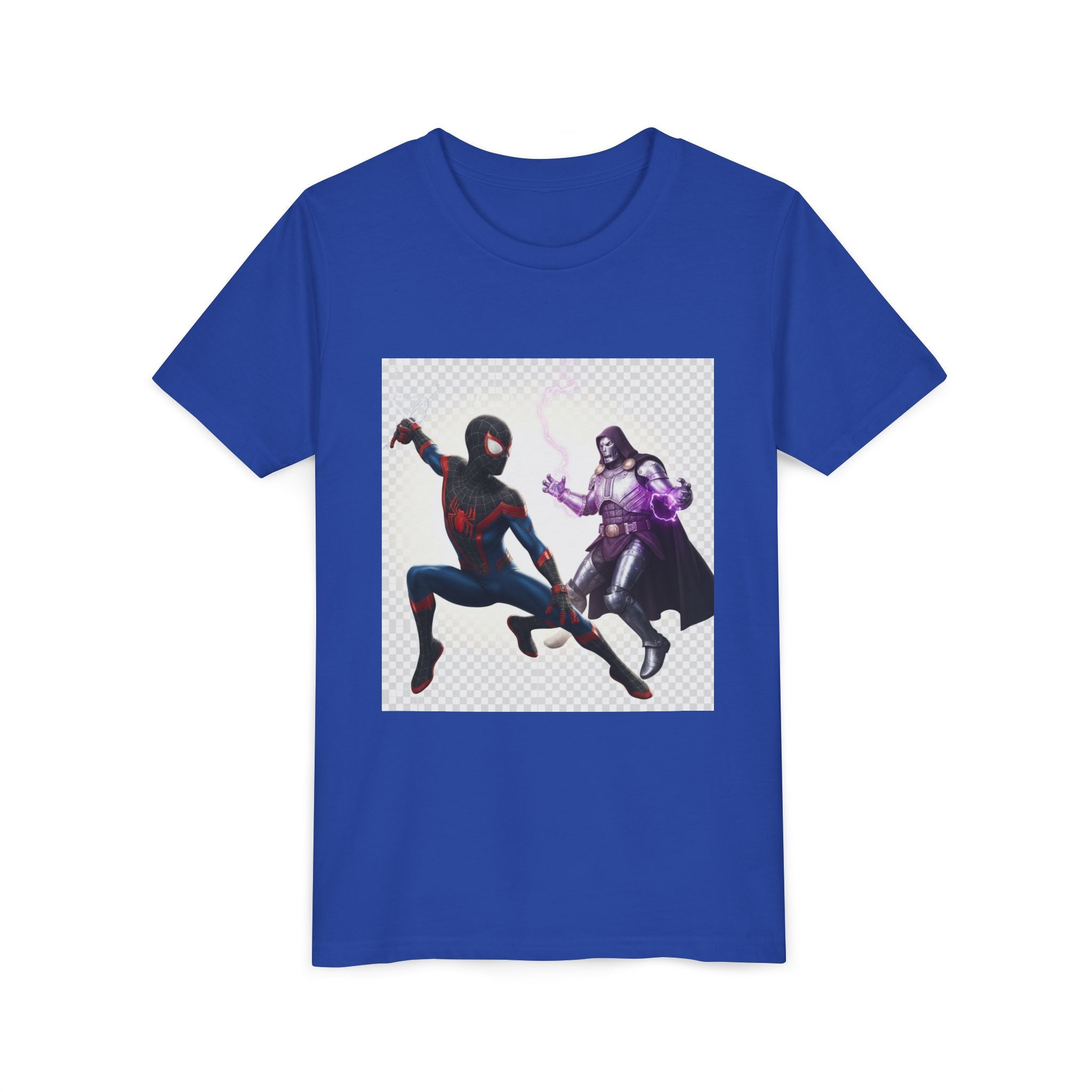 Kids Marvel & Spider-Verse Superhero Tee — Sonic & Avengers Graphic Youth T-Shirt