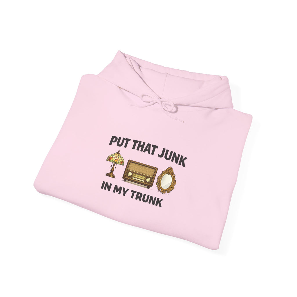 Hoodie “Put That Junk In My Trunk” Vintage RV Camping Graphic