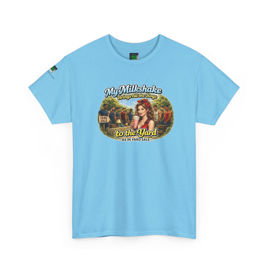 Vintage 'My Milkshake Brings All the Boys to the Yard' Graphic Tee