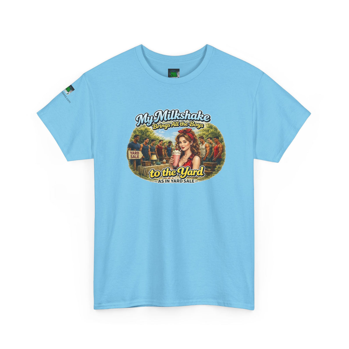 Vintage 'My Milkshake Brings All the Boys to the Yard' Graphic Tee