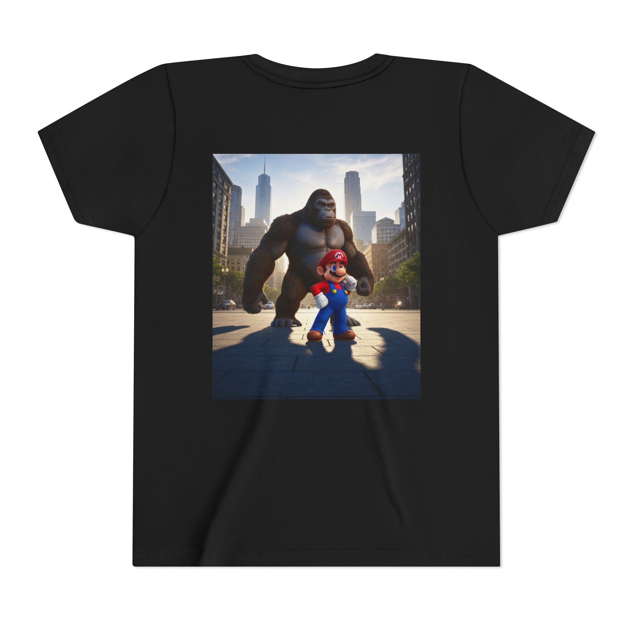 Youth Tee — Sonic & Mario vs. Monsters Movie Mashup