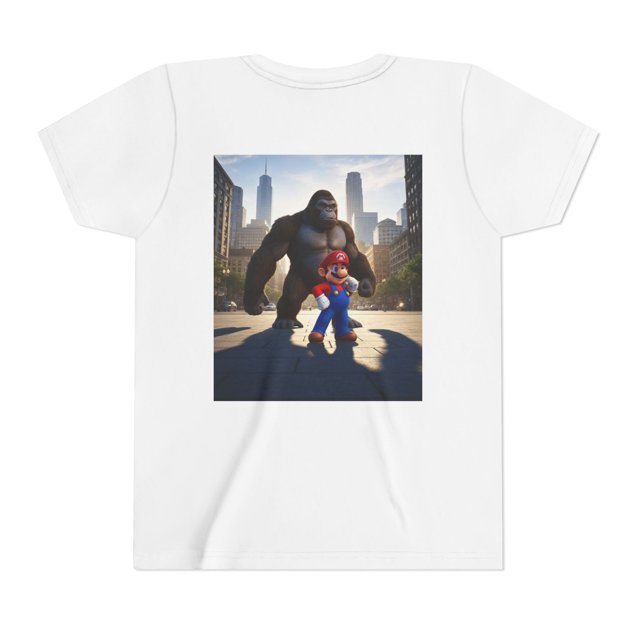 Youth Tee — Sonic & Mario vs. Monsters Movie Mashup