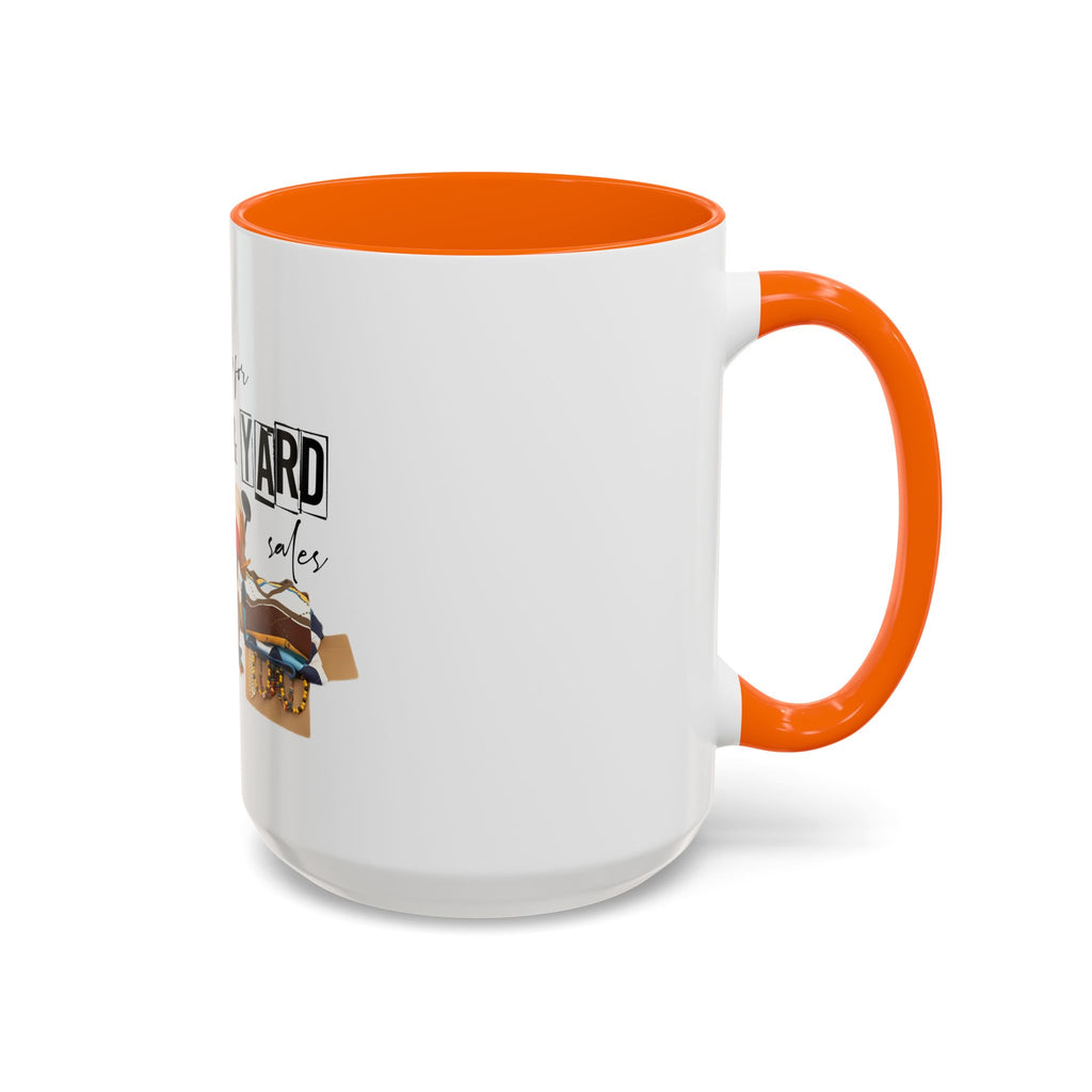 Garage & Yard Sale Coffee Mug — "I Brake for Garage & Yard Sales" Accent Mug
