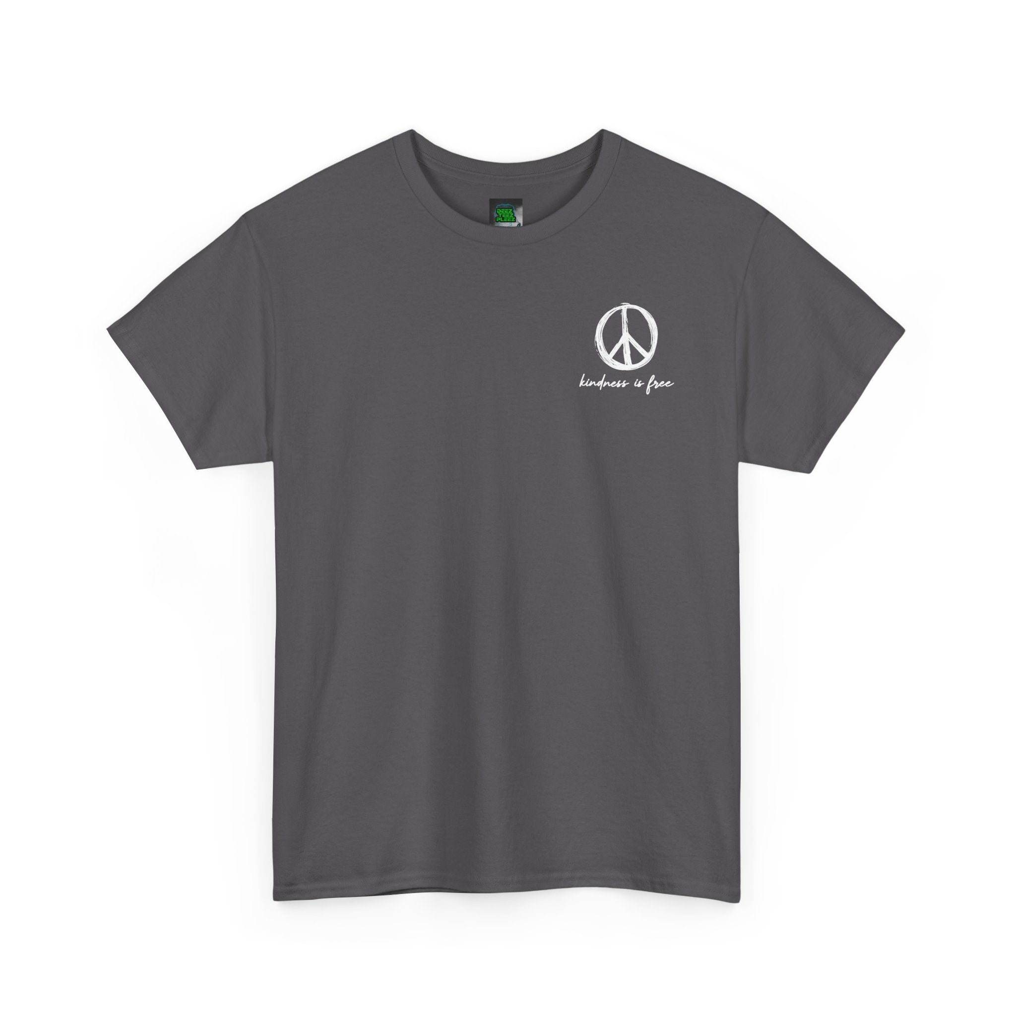 Peace Symbol Tee — “I Hope We Heal From All The Things We Don’t Talk About” Inspirational Graphic T-Shirt