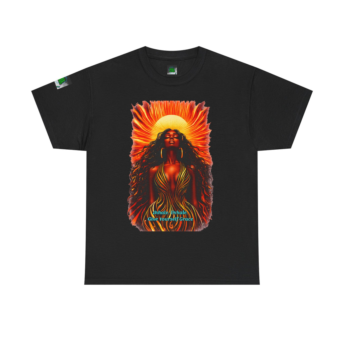 Spiritual Sunflower Guardian Graphic Tee