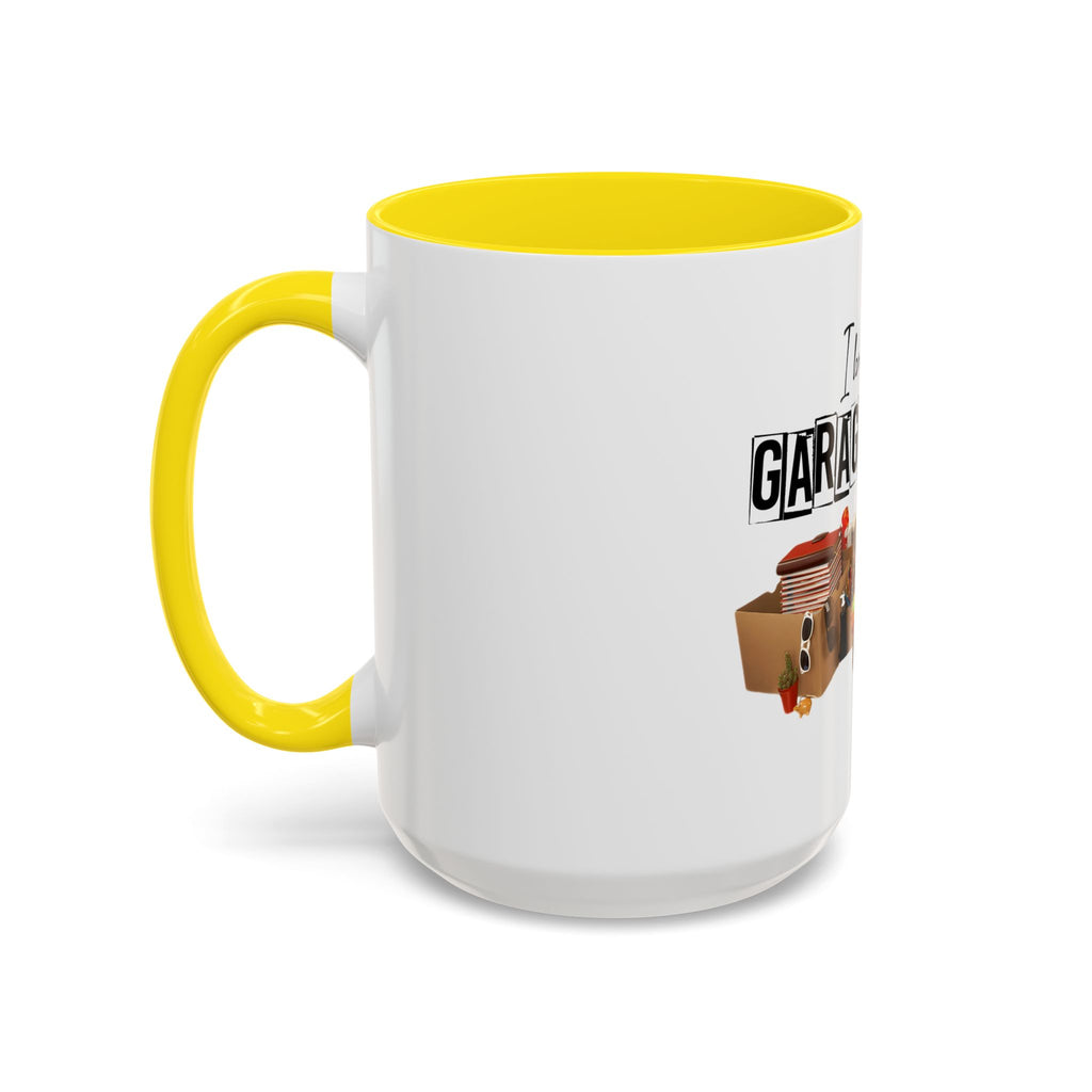 Garage & Yard Sale Coffee Mug — "I Brake for Garage & Yard Sales" Accent Mug