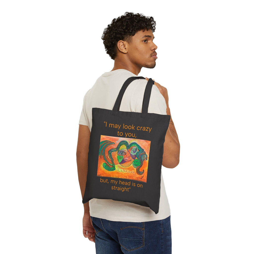 CynAPar Original Art Cotton Canvas Tote Bag