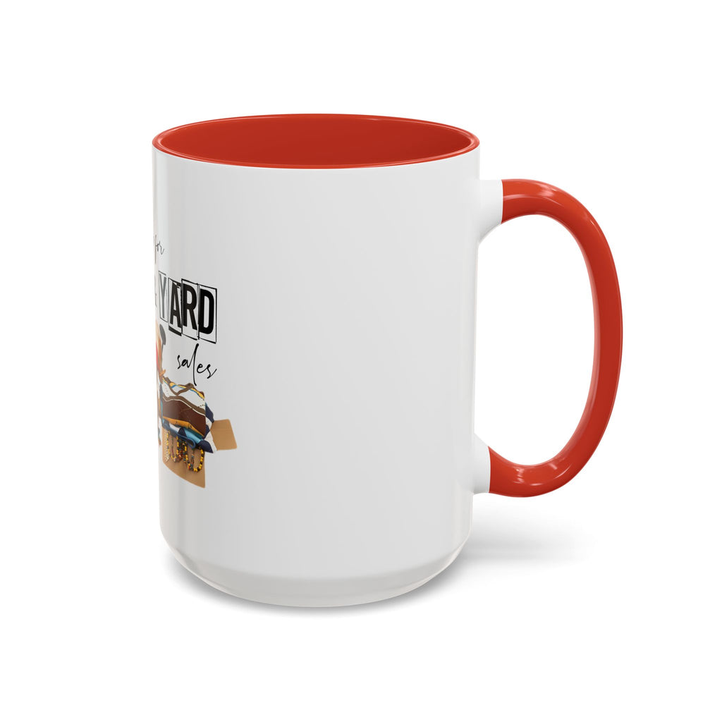 Garage & Yard Sale Coffee Mug — "I Brake for Garage & Yard Sales" Accent Mug