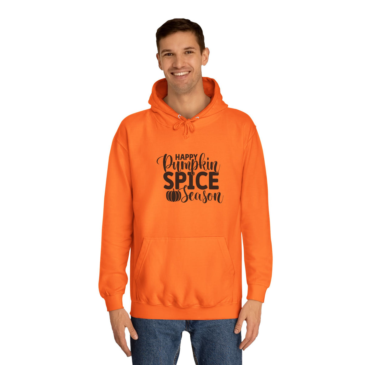 Happy Pumpkin Spice Season College Hoodie