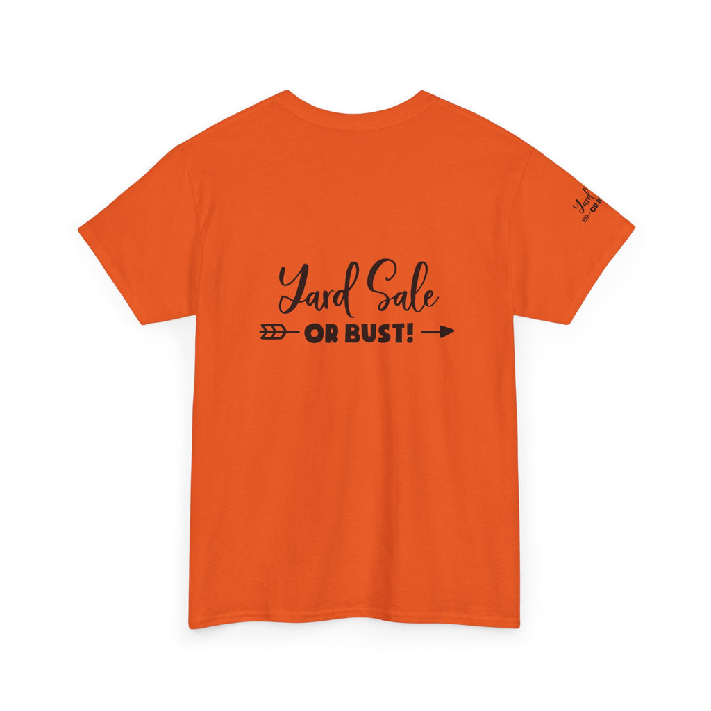 Unisex Heavy Cotton Tee Yard Sales OLD STUFF/ New Treasure