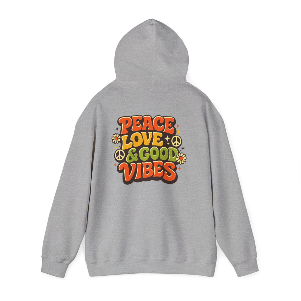 Peace Love & Good Vibes Hoodie