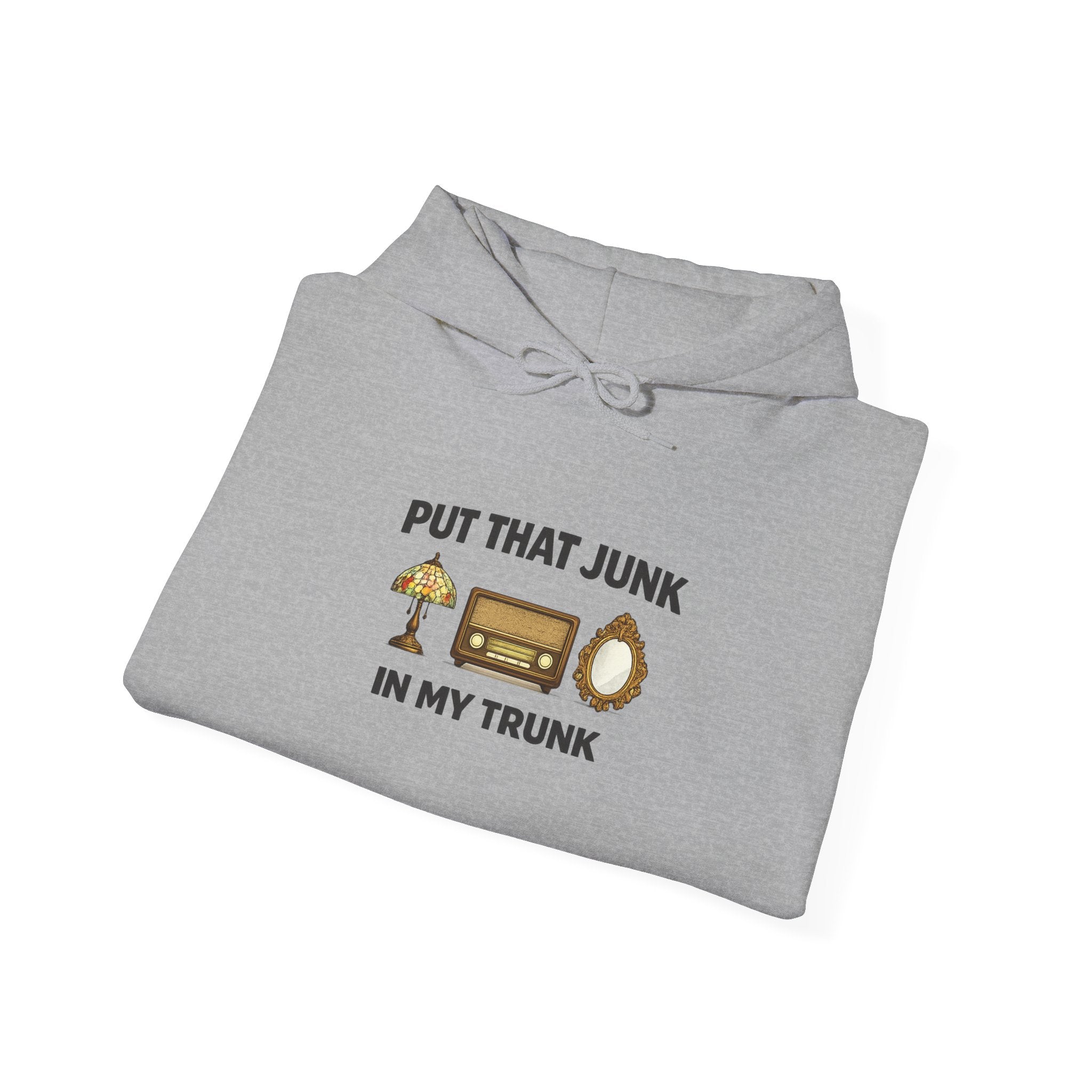 Hoodie “Put That Junk In My Trunk” Vintage RV Camping Graphic
