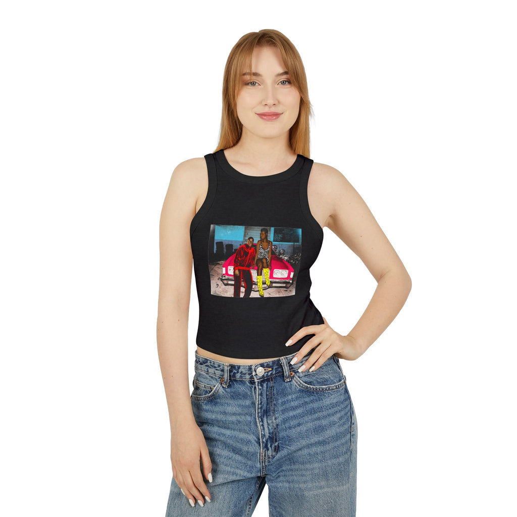 Urban Racer Tank Top —  Que$N and Slim Crop Tank