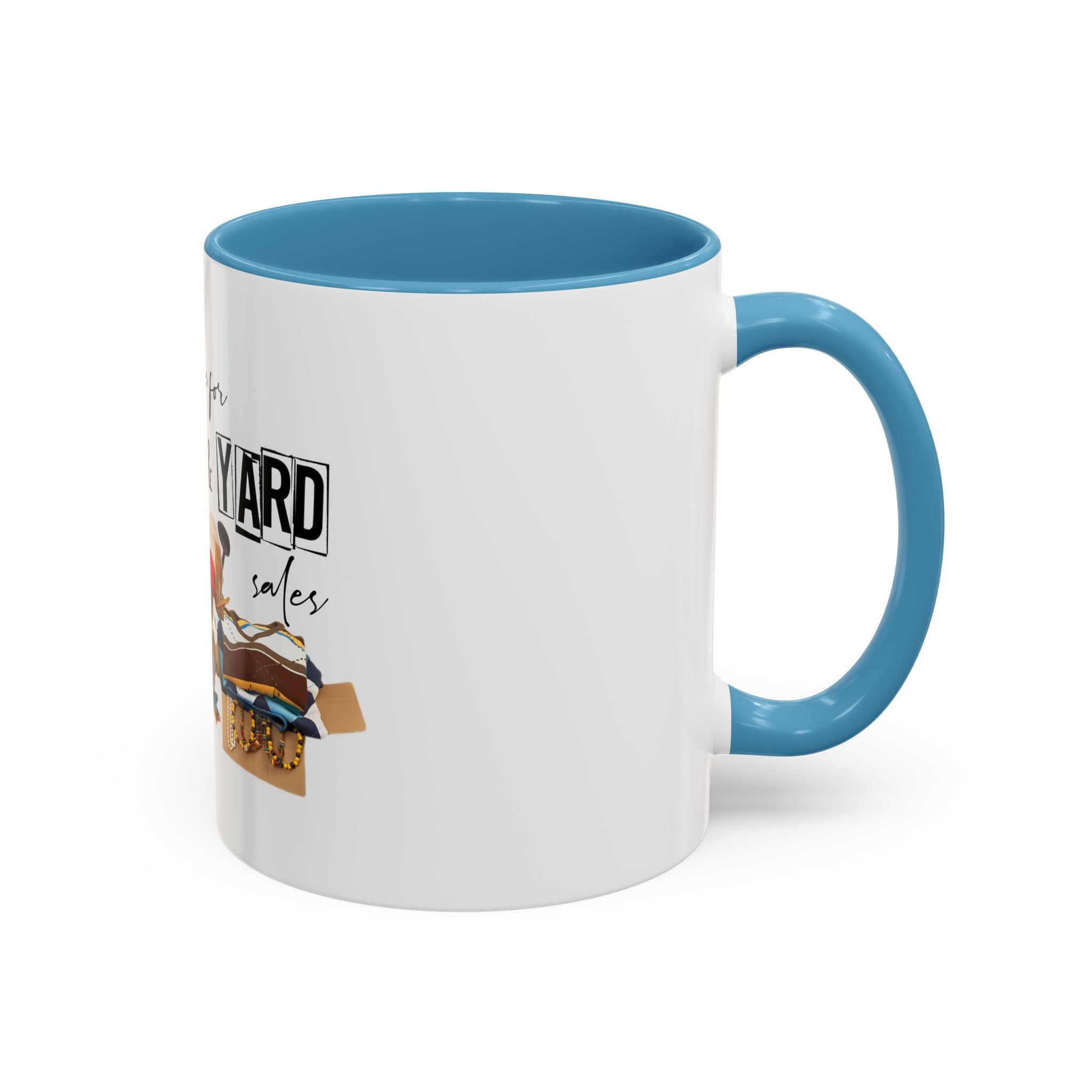 Garage & Yard Sale Coffee Mug — "I Brake for Garage & Yard Sales" Accent Mug