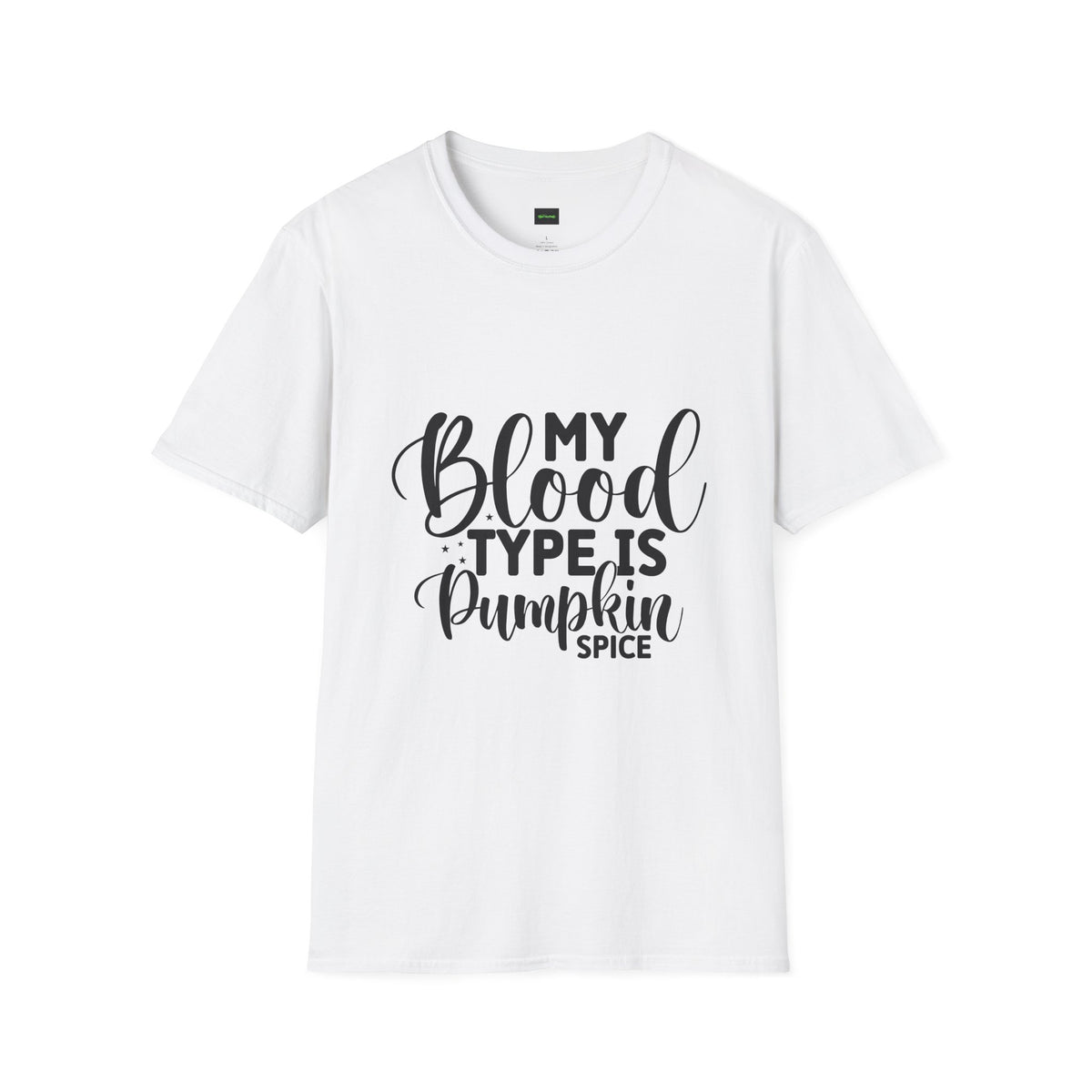 Halloween T-Shirt – “My Blood Type Is Pumpkin Spice” & “All the Ghouls Love Me”