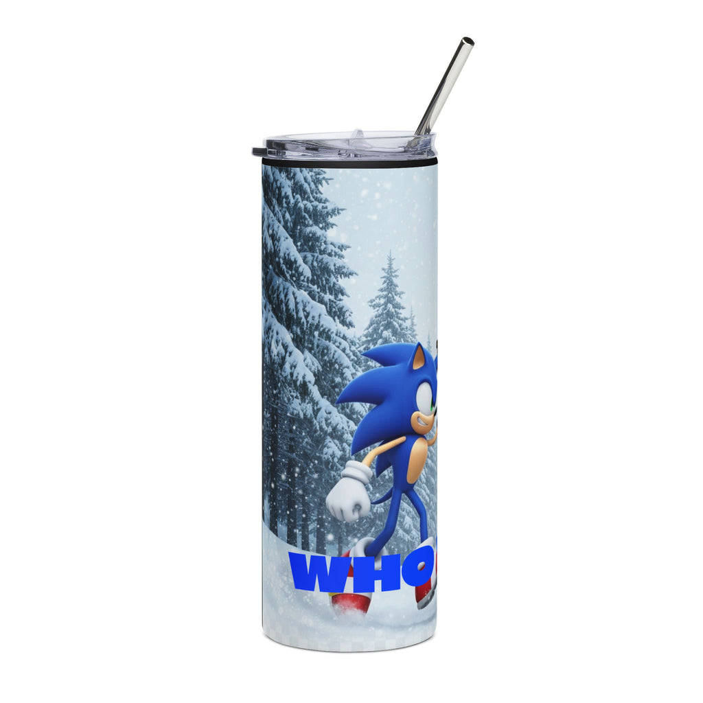 Sonic & Deadpool Inspired 20oz Stainless Steel Tumbler