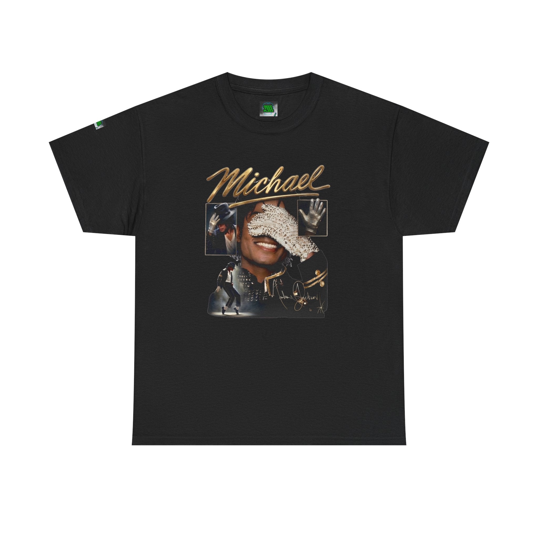 Graphic Tee — 'Michael' Retro Photo Collage T-Shirt