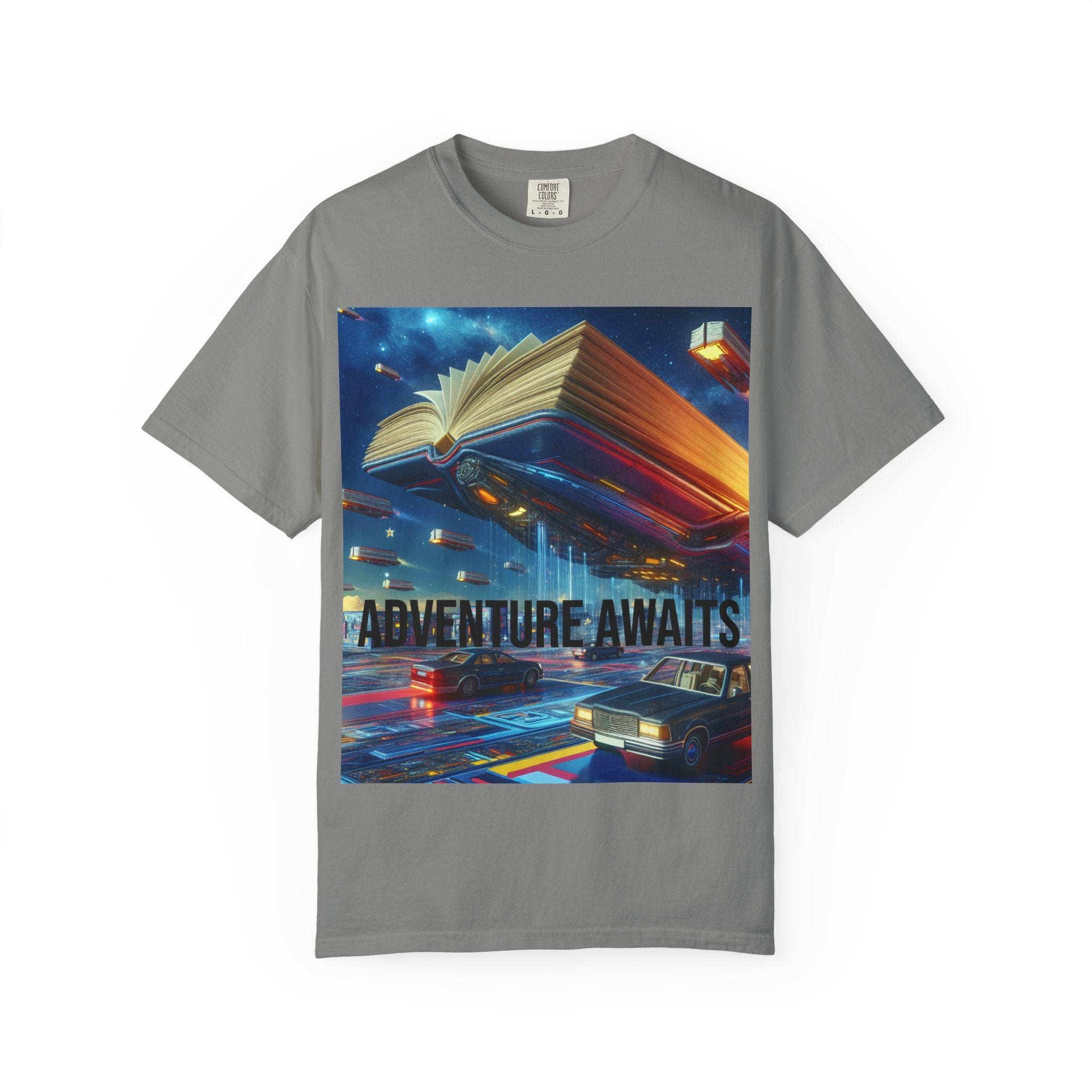 Adventure Awaits T-shirt for Book Lovers