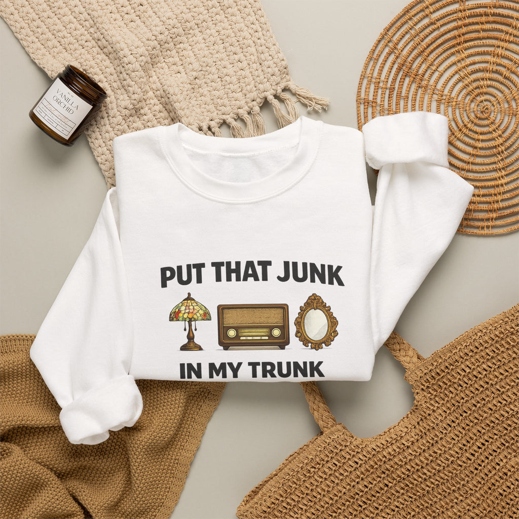Put That Junk in My Trunk Vintage Thrift Crewneck Sweatshirt