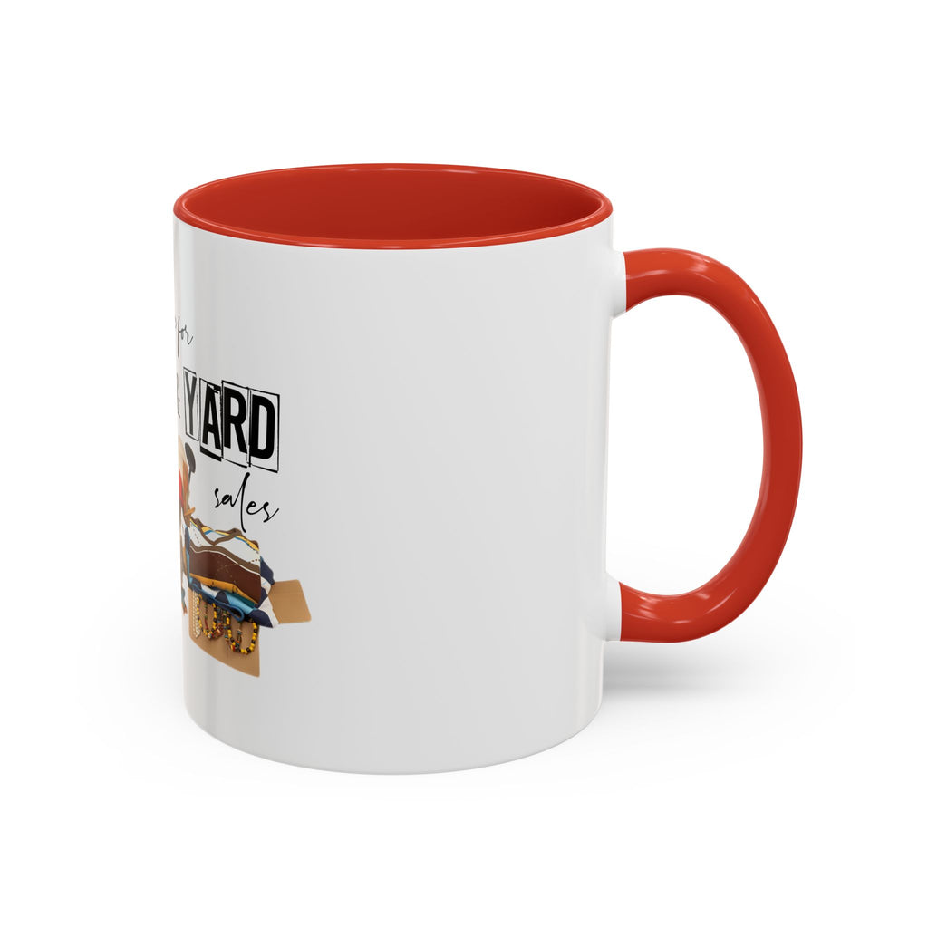 Garage & Yard Sale Coffee Mug — "I Brake for Garage & Yard Sales" Accent Mug