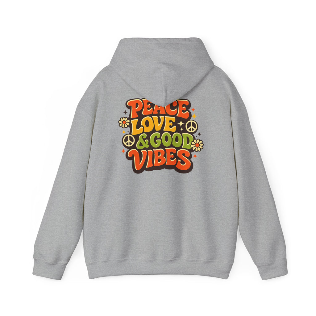 Peace Love & Good Vibes Hoodie