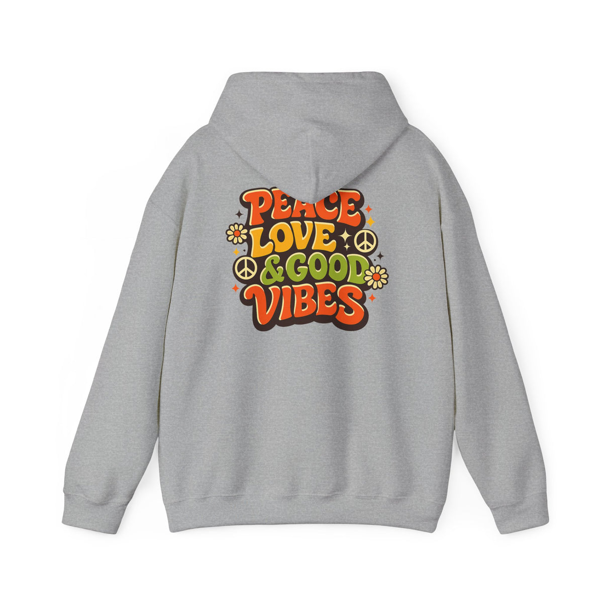 Peace Love & Good Vibes Hoodie